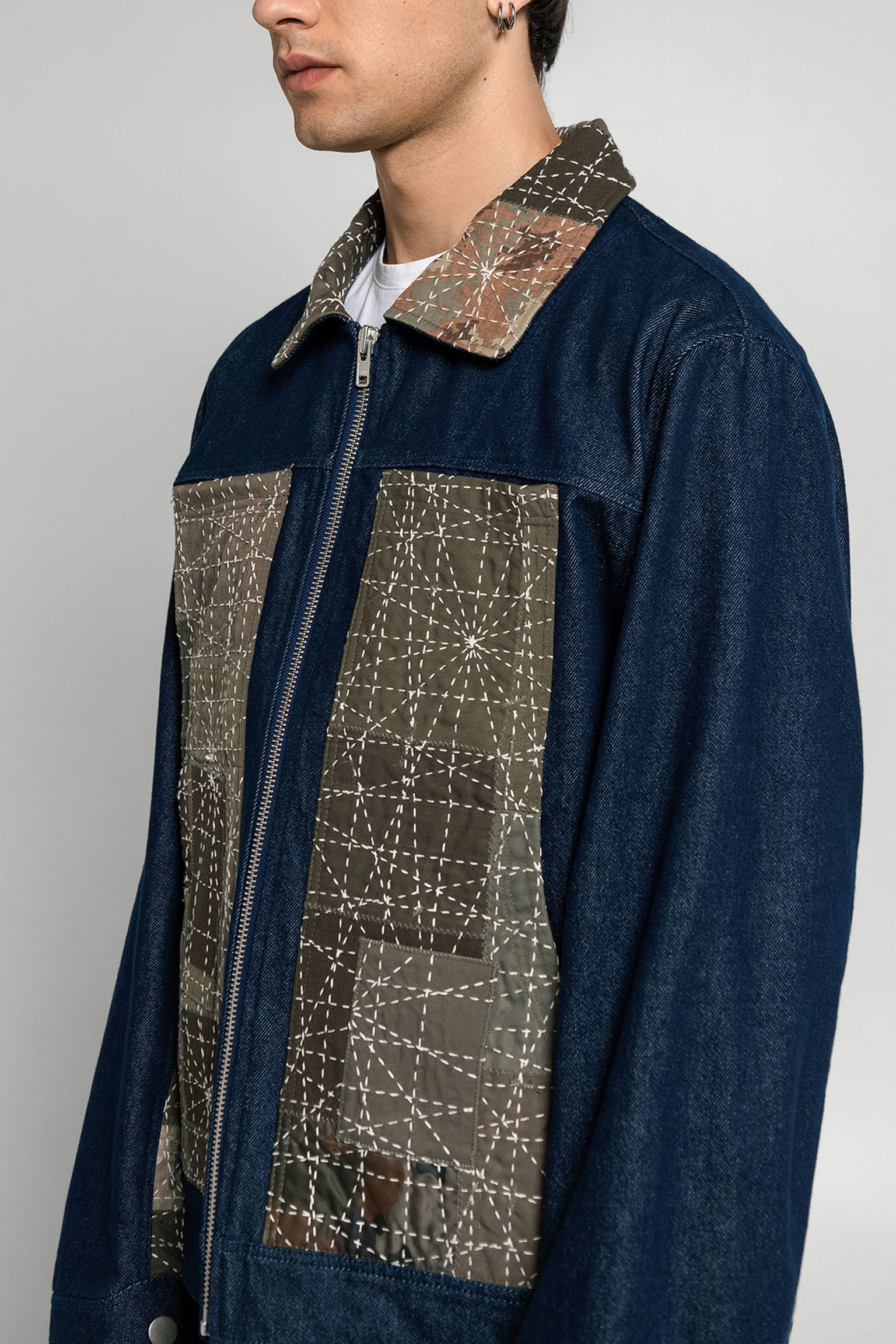 Стильні Куртка Labor Sashiko Upcycled Jacket