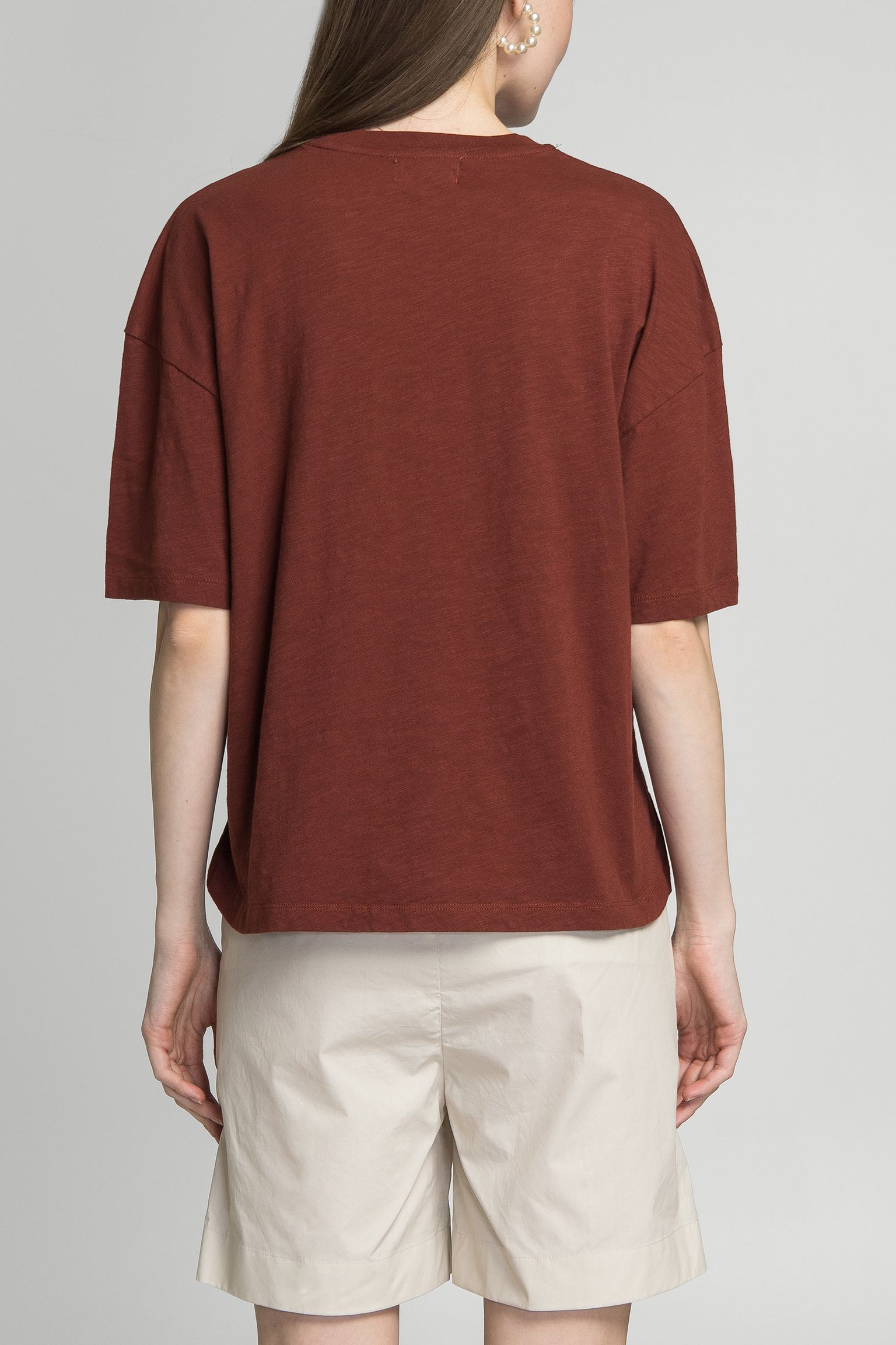 Стильные Футболка SLUB COTTON