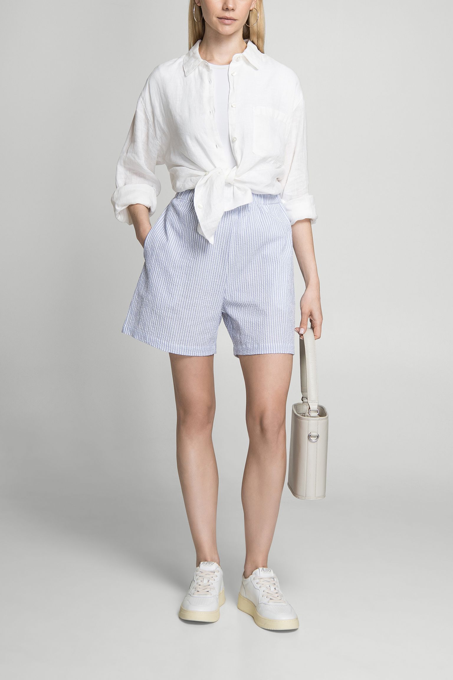 Шорти SEERSUCKER COTTON SHORT купити в Україні