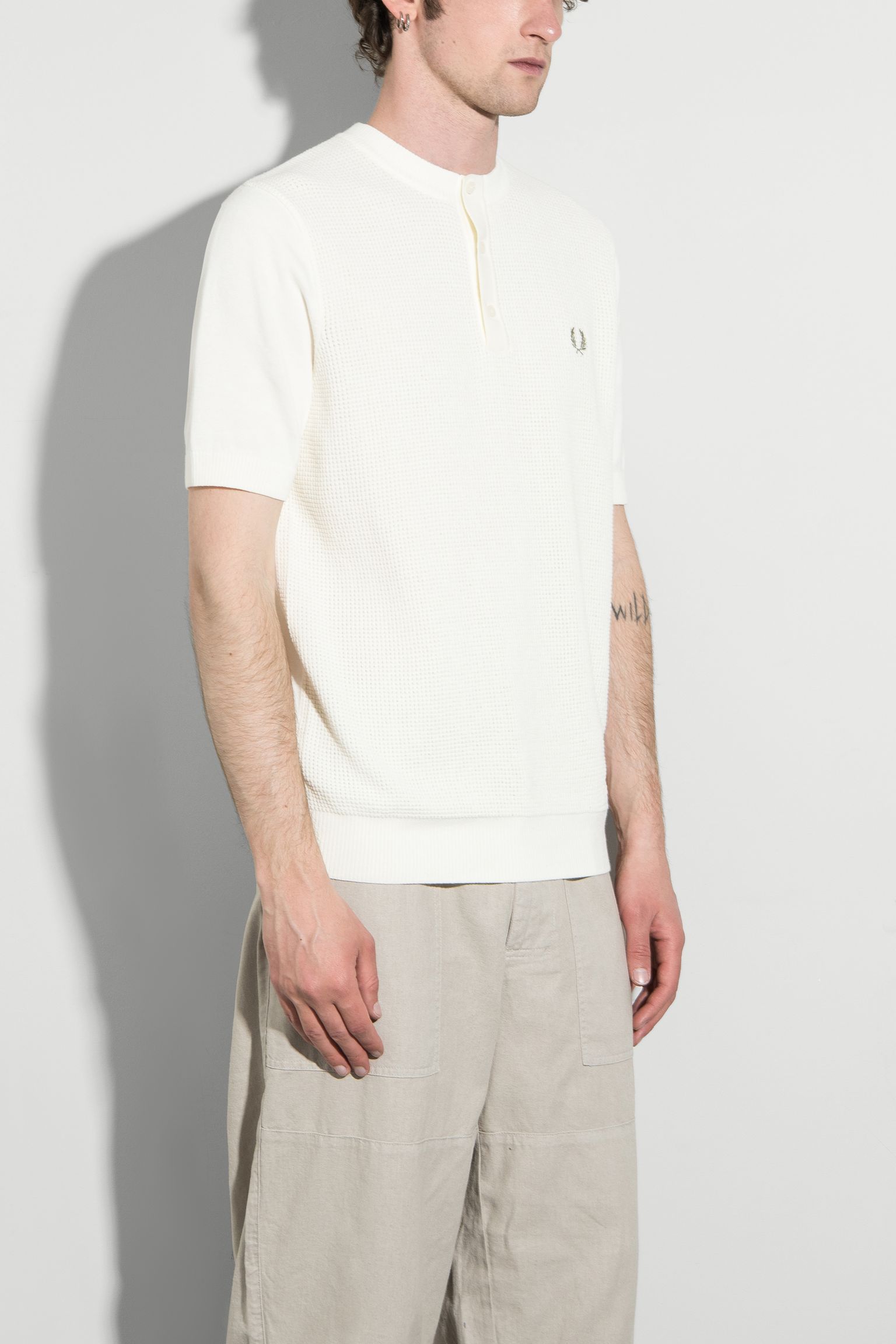 Поло WAFFLE STITCH HENLEY з доставкою