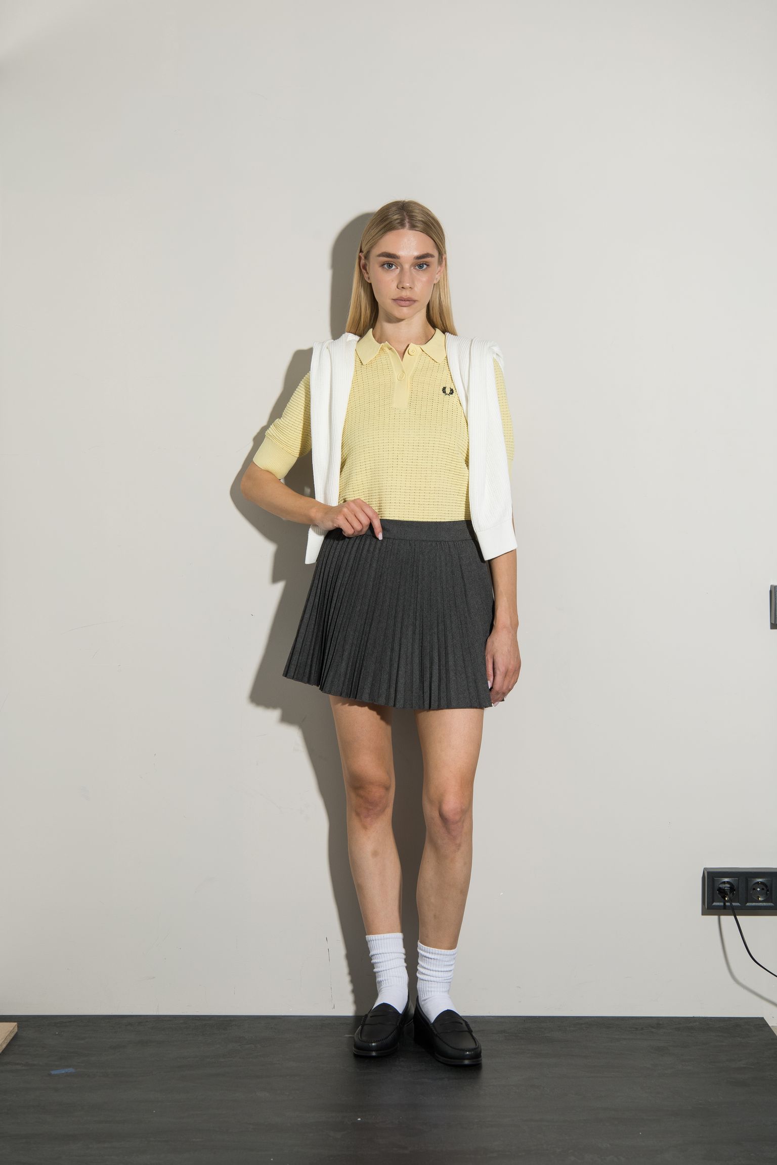 Поло TEXTURED KNIT