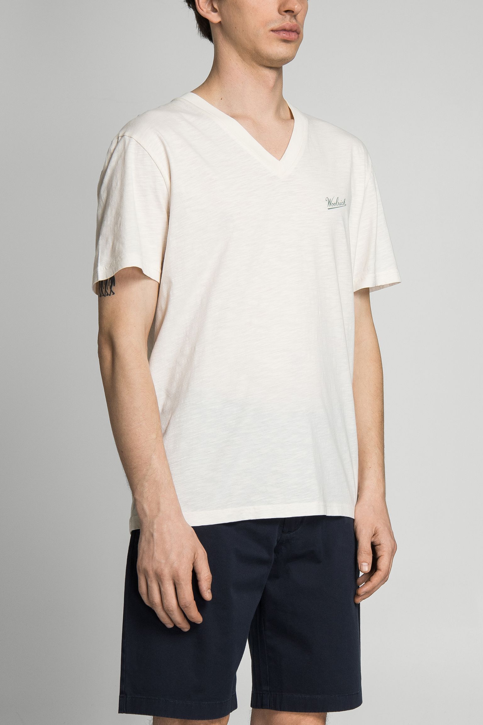 Футболка SLUB V-NECK с доставкой