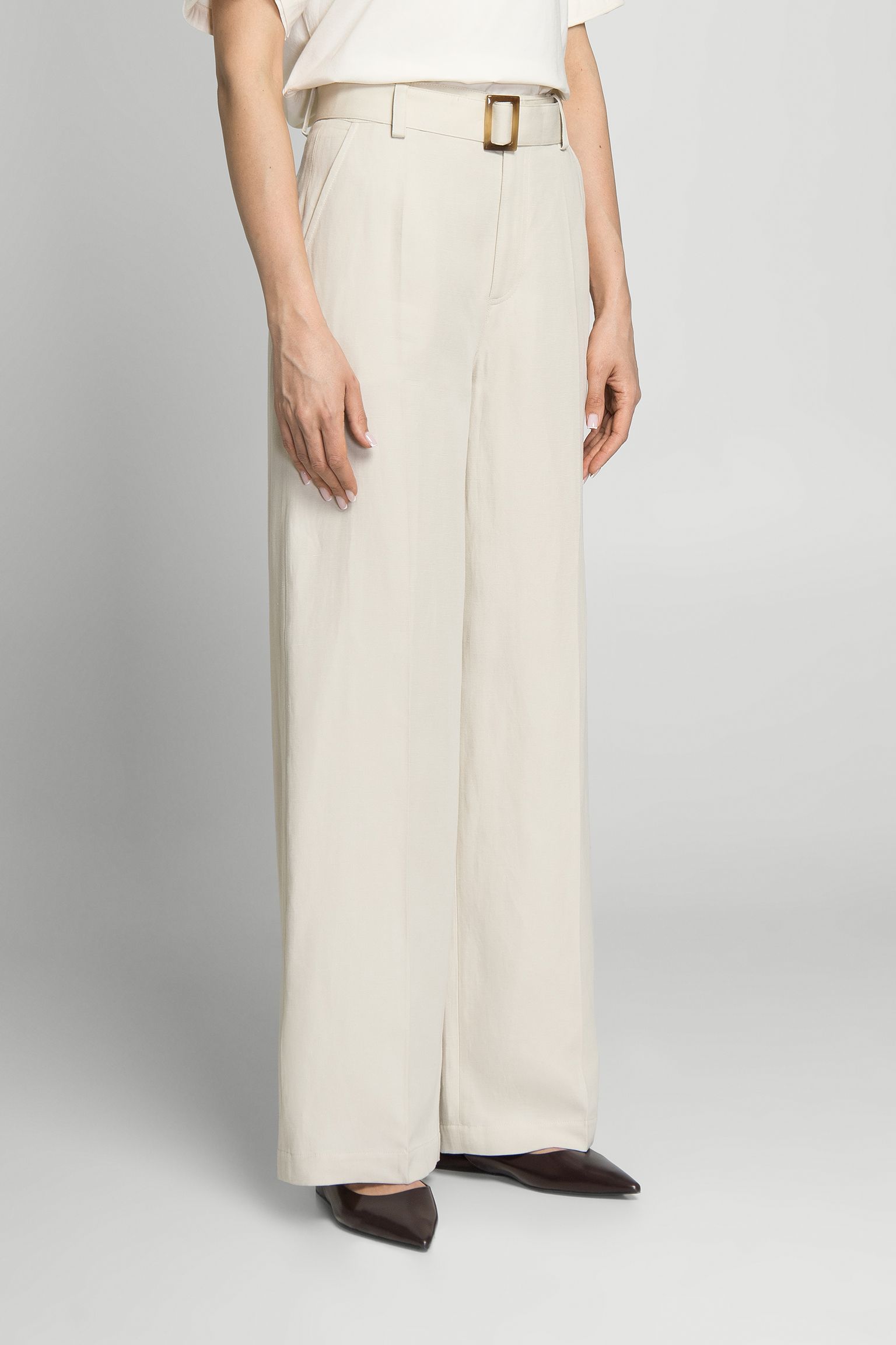 Брюки VISCOSE LINEN PANT