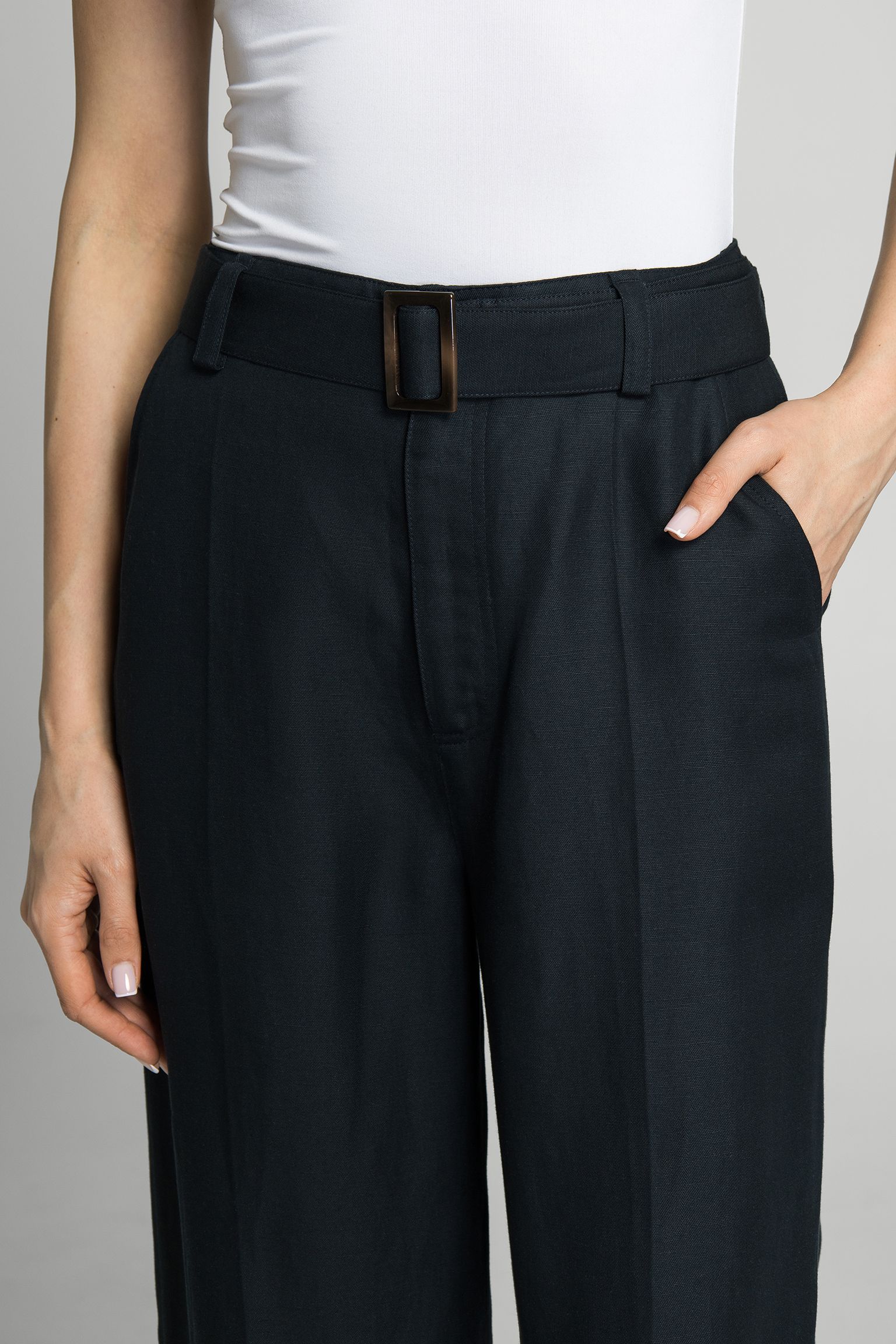 Брюки VISCOSE LINEN PANT