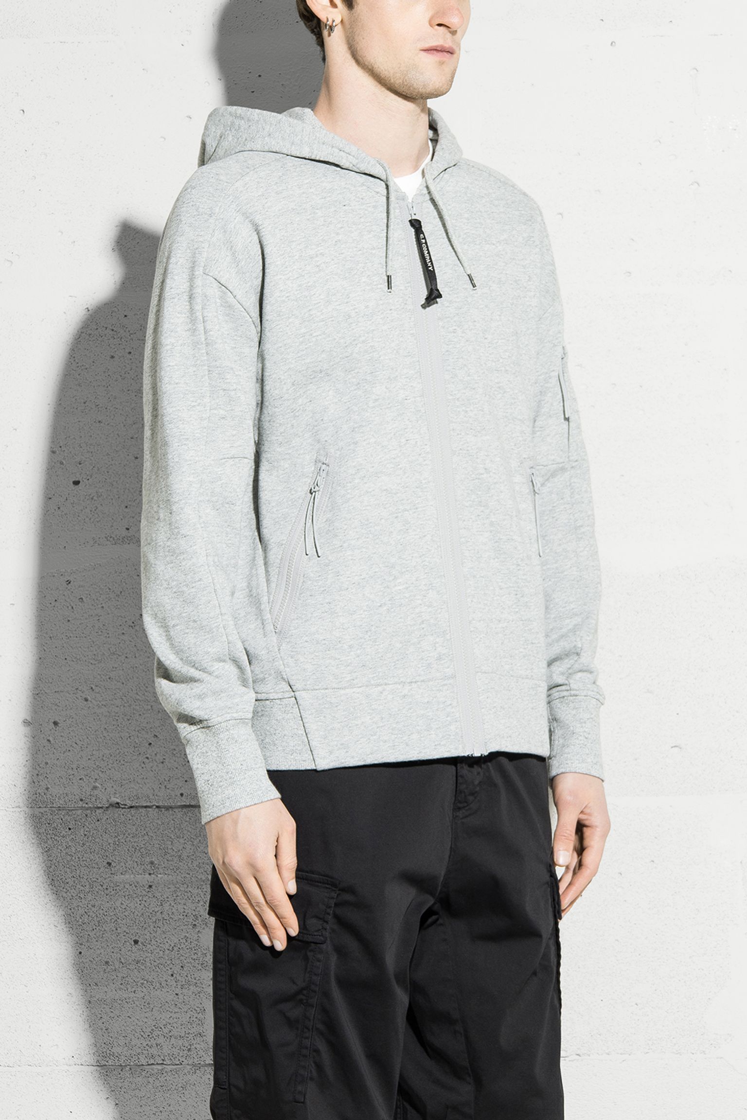Спортивная кофта OPEN IN DIAGONAL RAISED FLEECE с доставкой