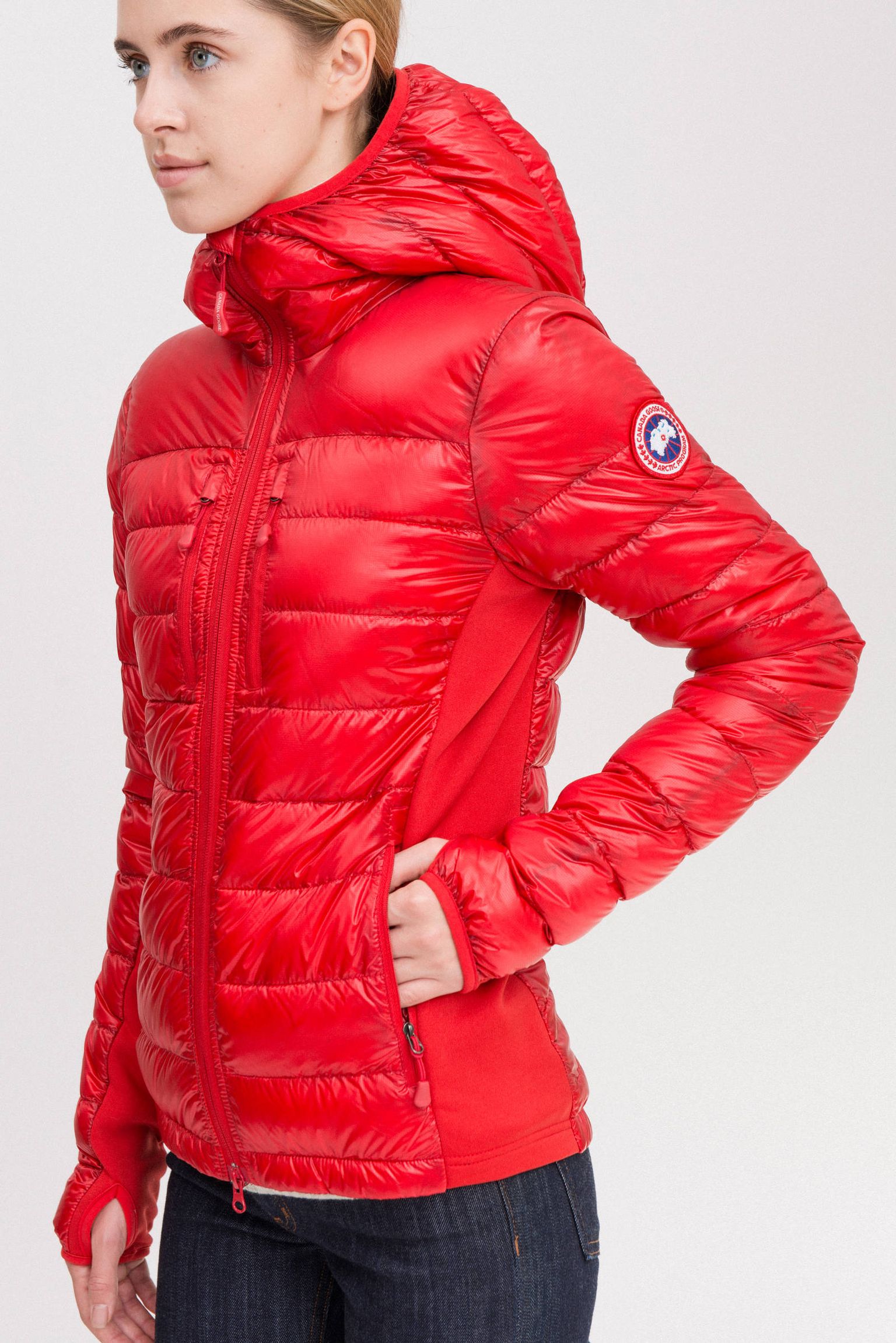 Стильные Пуховик HYBRIDGE LITE HOODY