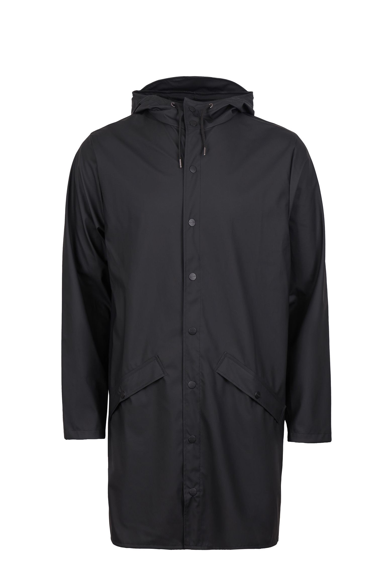 Плащ Rains Long Jacket Black купити
