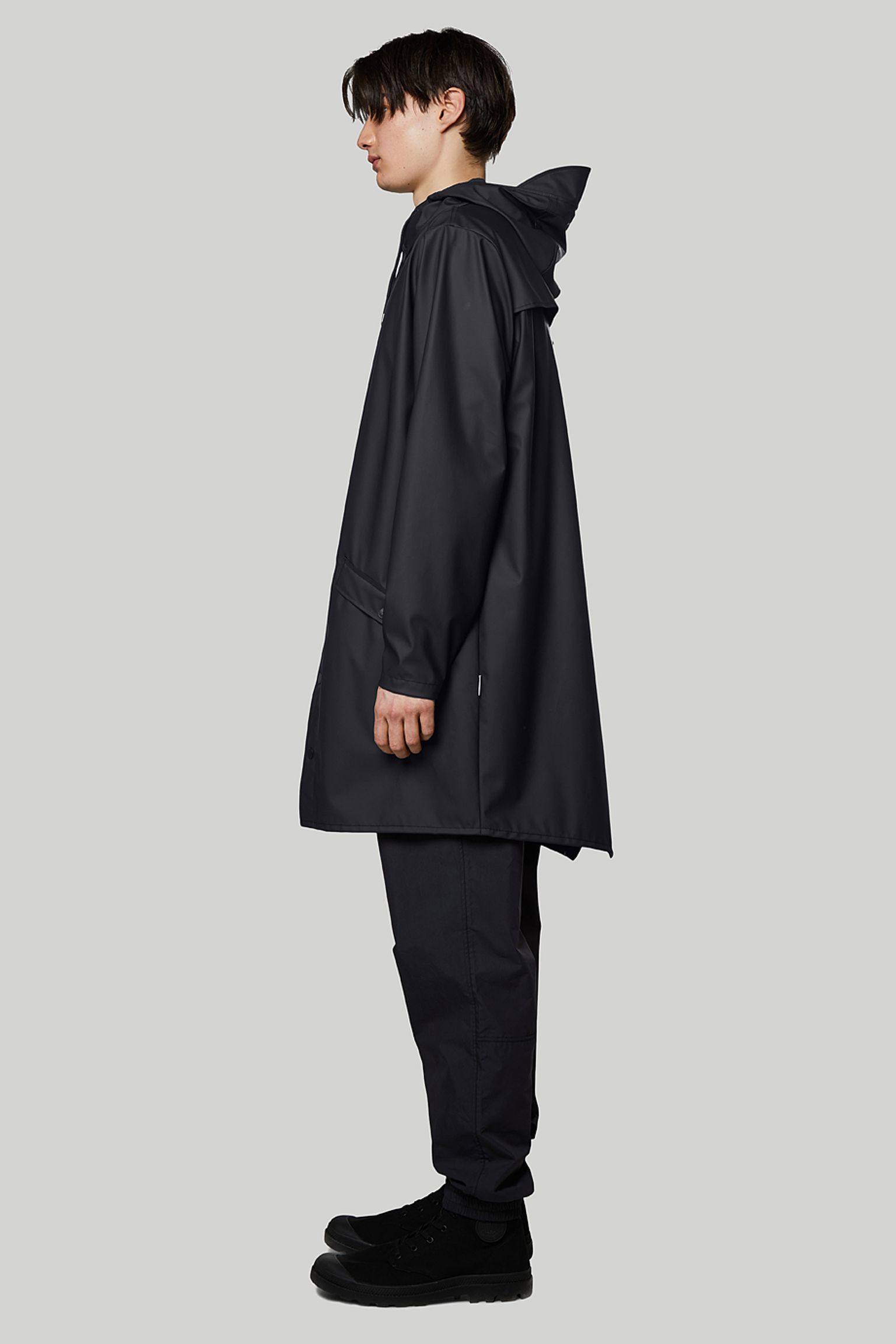 Плащ Rains Long Jacket Black