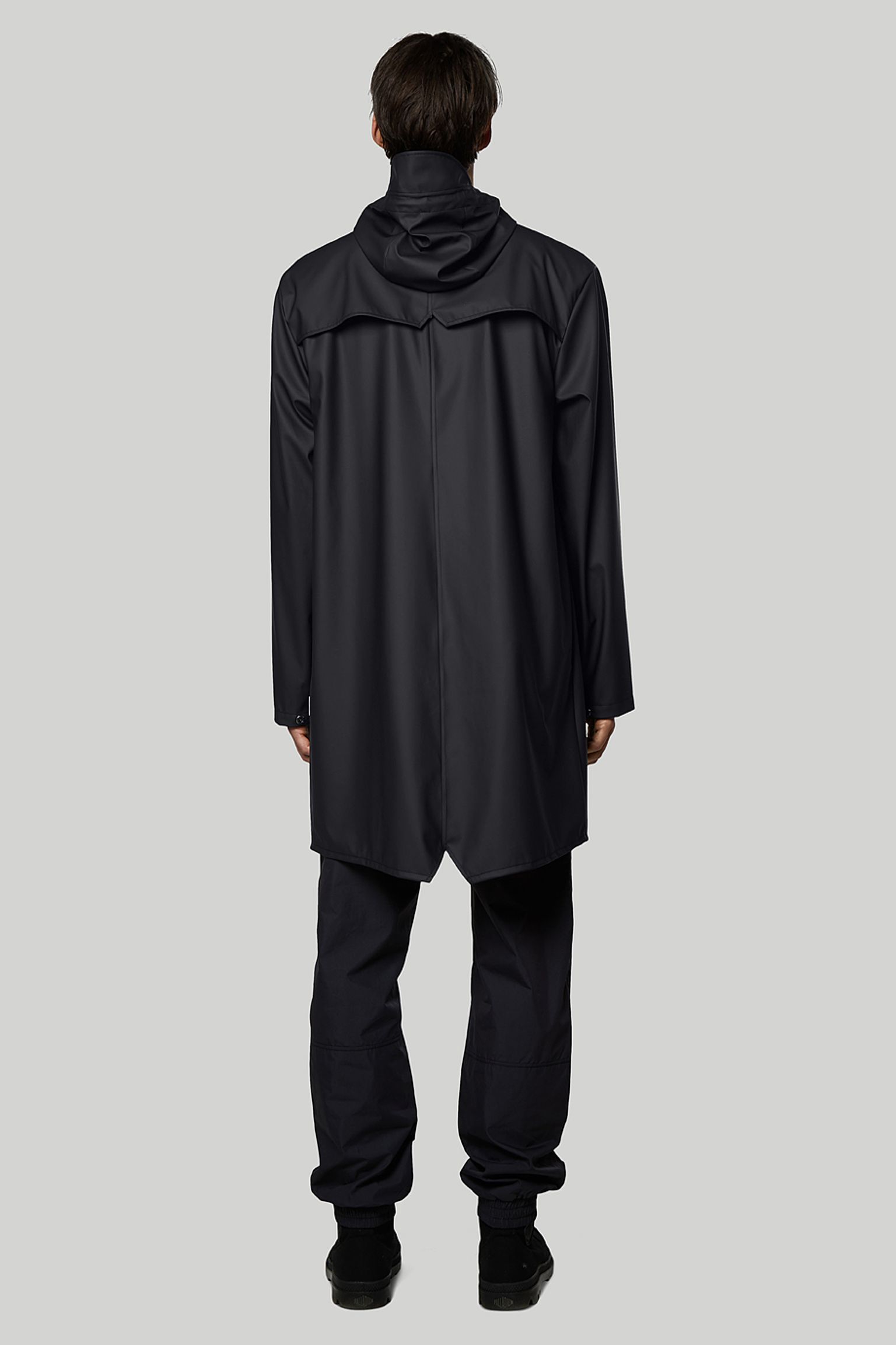 Стильні Плащ Rains Long Jacket Black