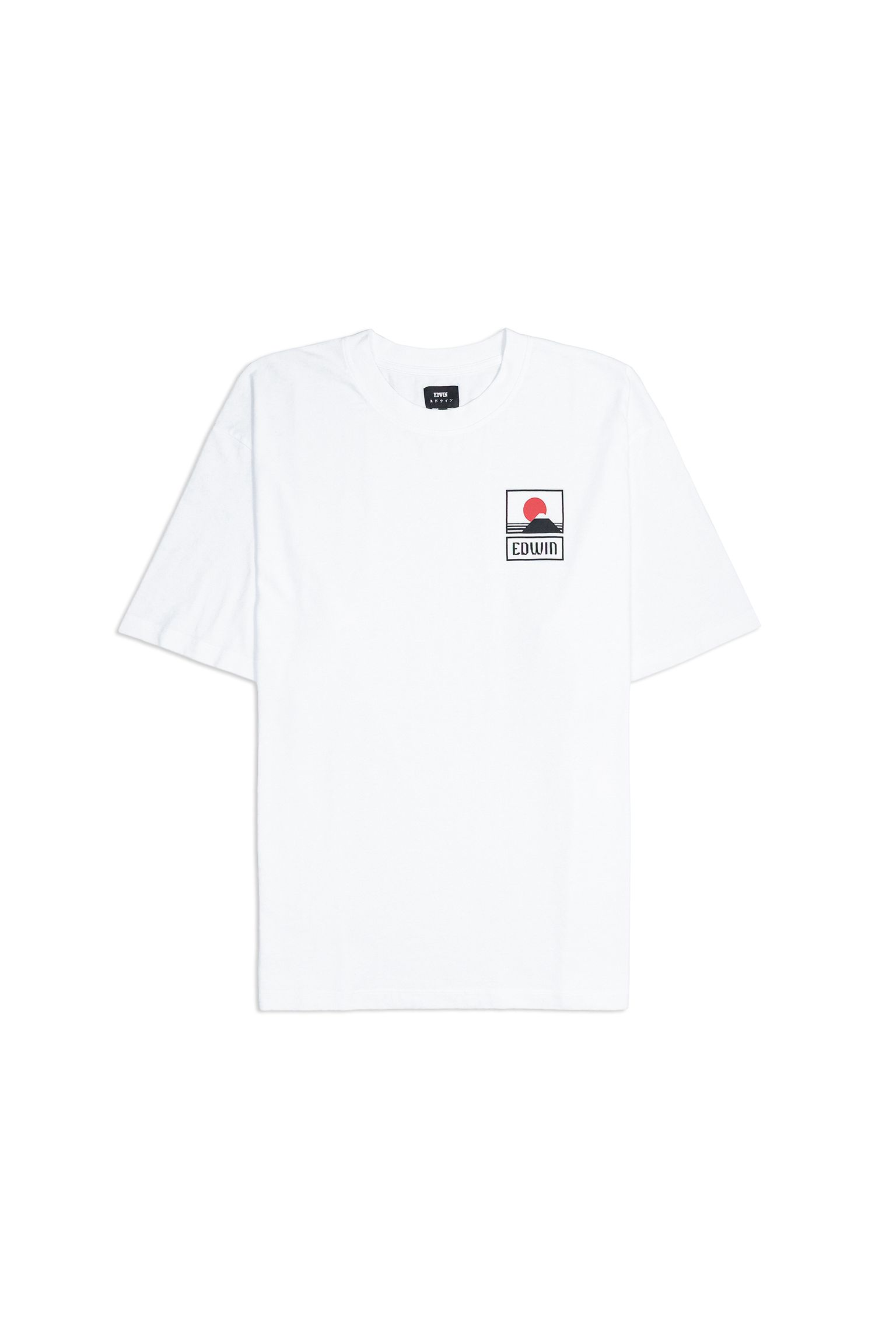 Футболка Sunset On Mt Fuji TS Single Jersey White garment washed купити